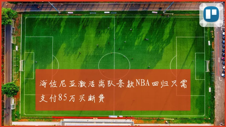 海佐尼亚激活离队条款NBA回归只需支付85万买断费