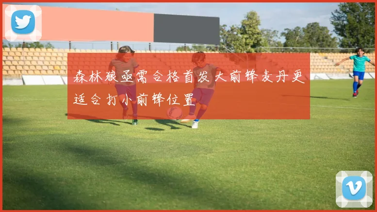 森林狼亟需合格首发大前锋麦丹更适合打小前锋位置